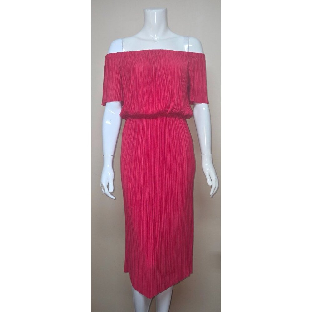 Gianni Bini Spiced Red Off Shoulder Madeline Dress Size XS NEW Retail $99.00